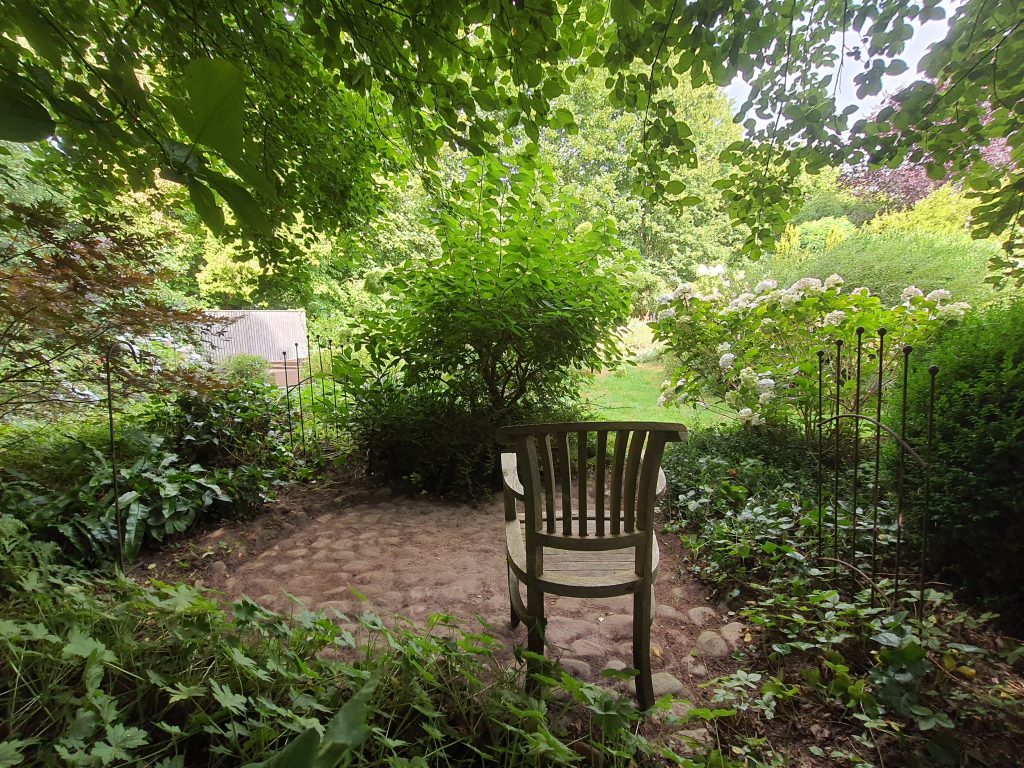 Sitzplatz im Schatten