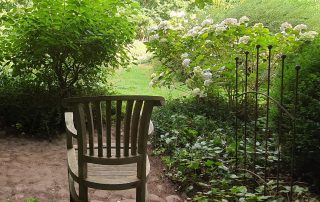 Sitzplatz im Schatten