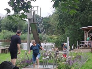 Einweihung des Kneippbeckens